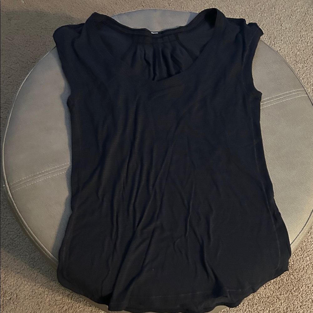 lululemon athletica Black Tank Top